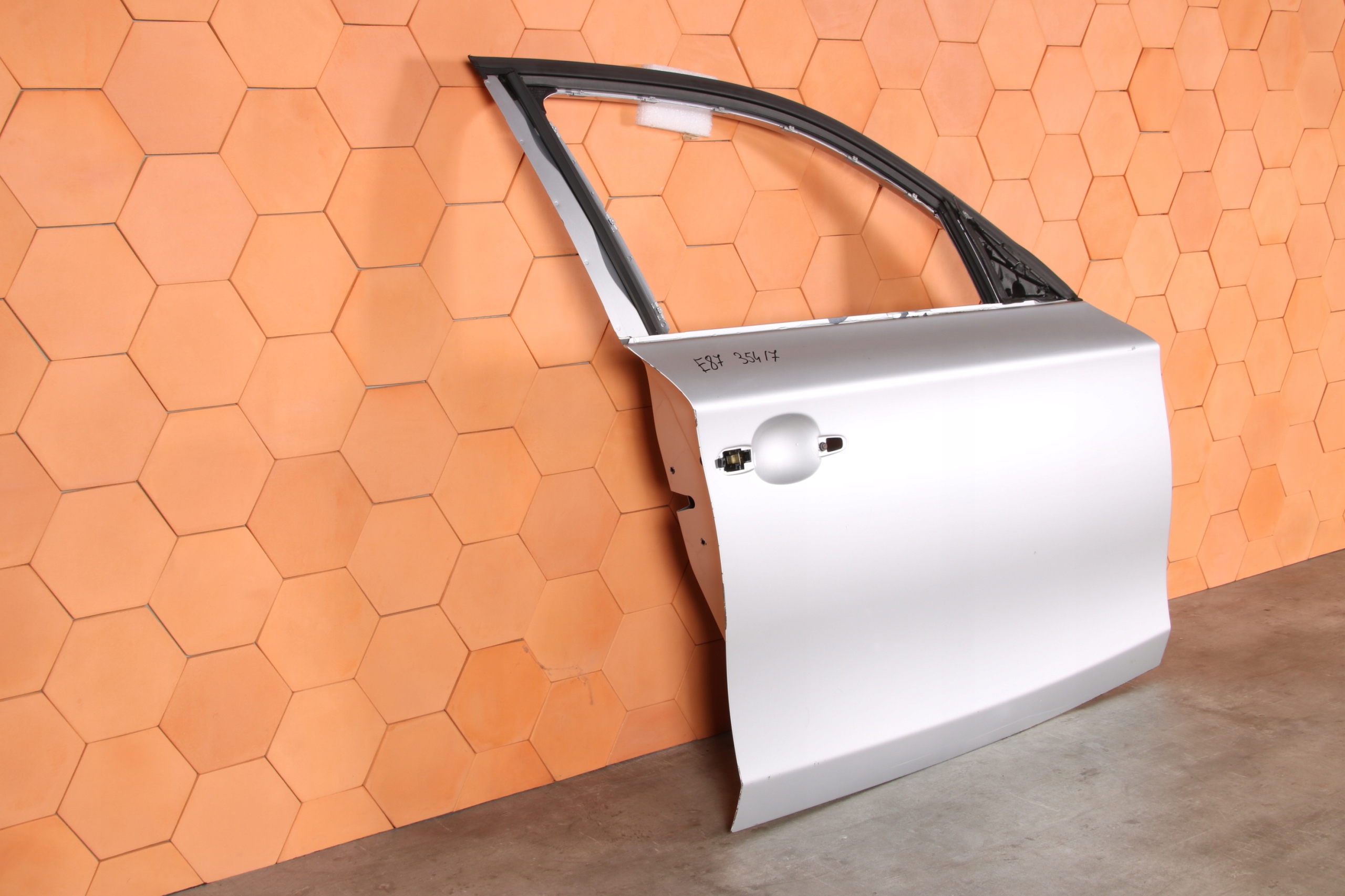 BMW E87 door right right front front TITANSILBER 354/7