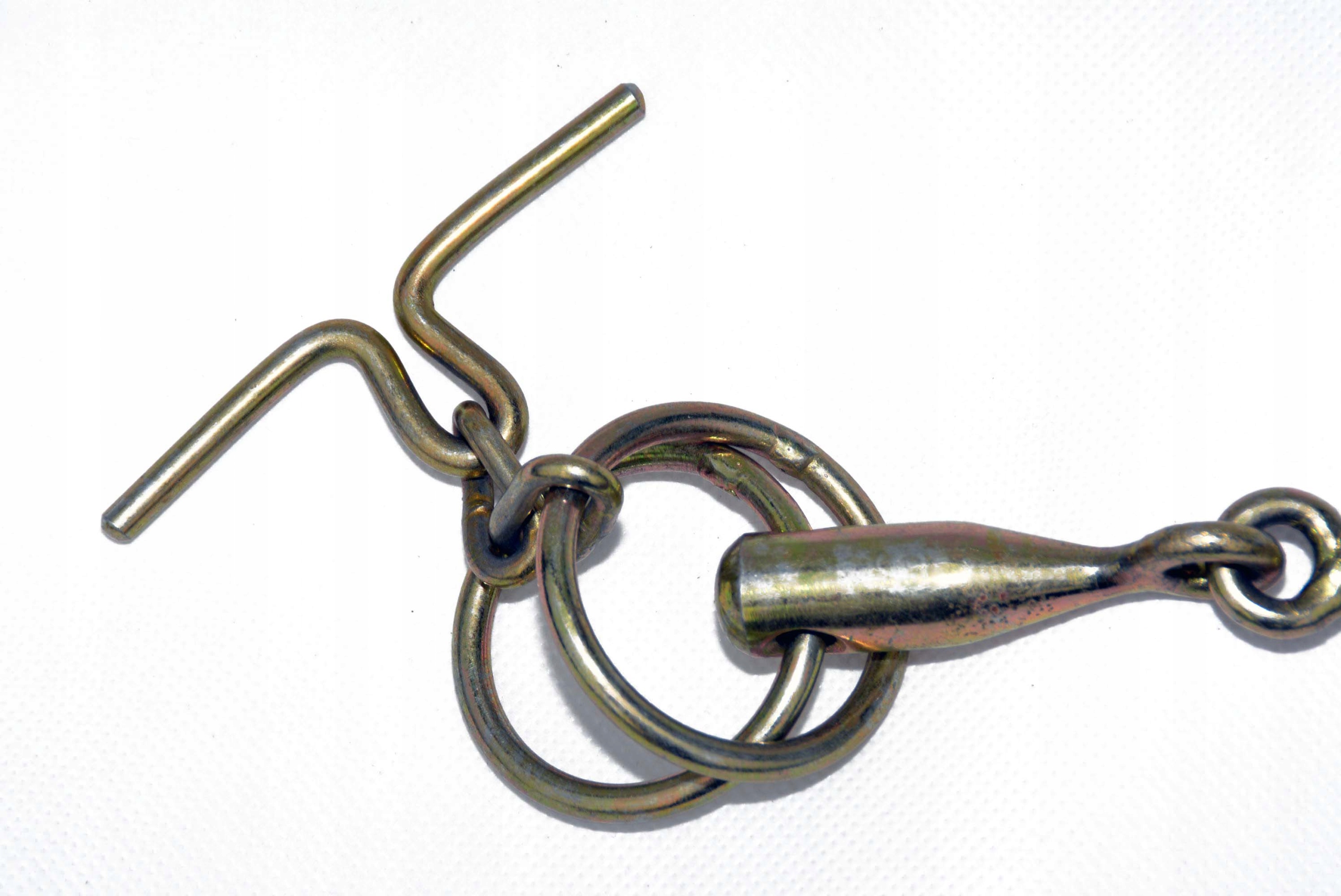 WĘDZIDŁO ŁAMANE Z WERBLIKAMI 16,5CM Rozmiar 16.5 cm