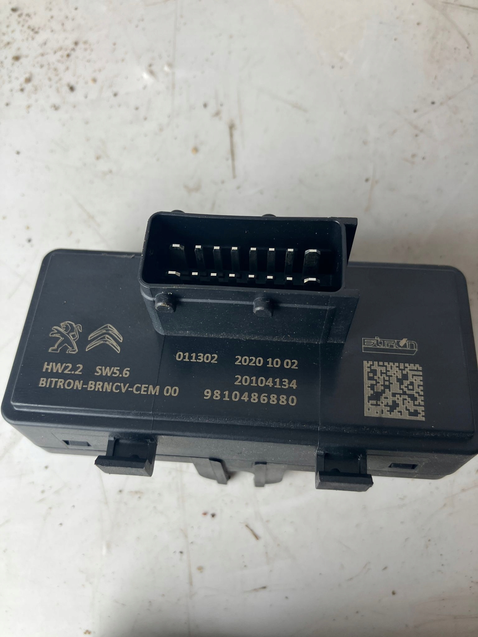 module GRZANIA seat front 3008 5008 II 9810486880