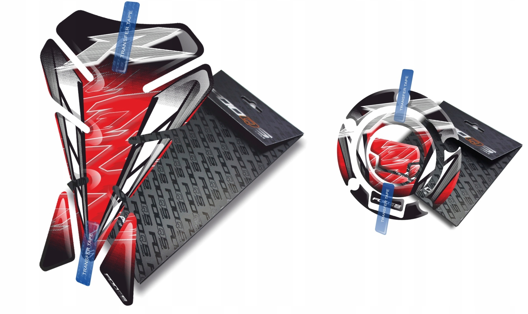 Tank-pad Cap-pad V1 od firmy Fooqs Yamaha Yzf R-1 Červený