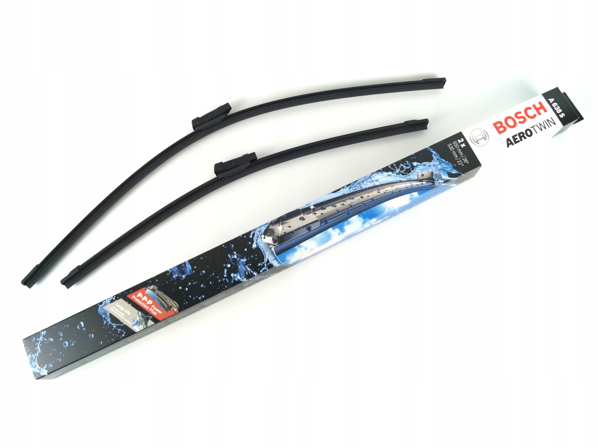 Stěrače pera Audi A6 A7 Vw Touareg Bosch Aerotwin A638S 3397007638