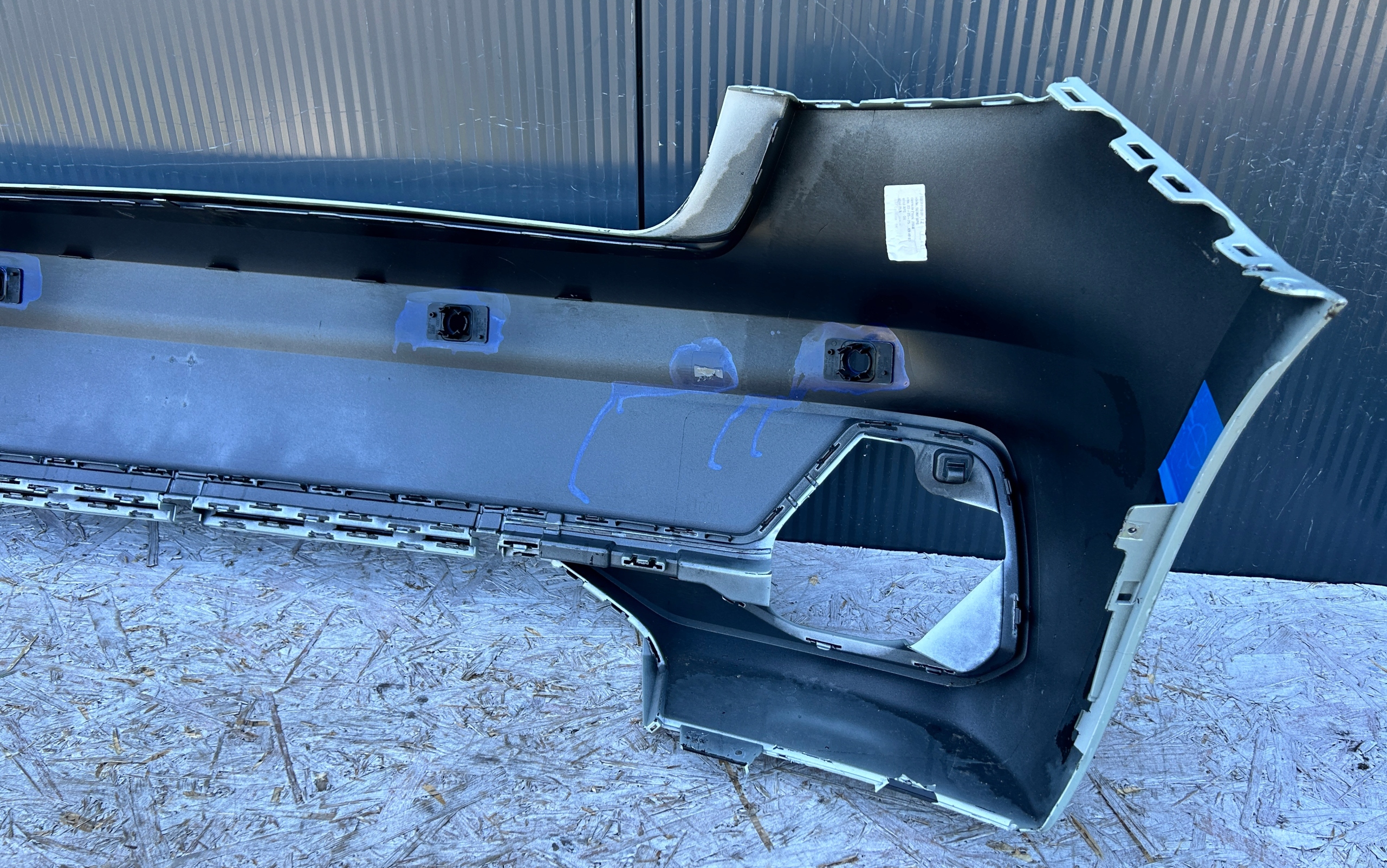 bumper rear part rear AUDI A1 II 82A S-LINE PDC