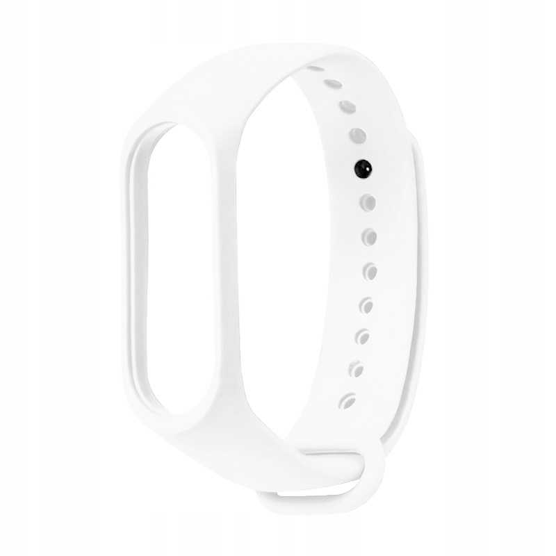 Pasek silikonowy do Xiaomi 5/6 biały