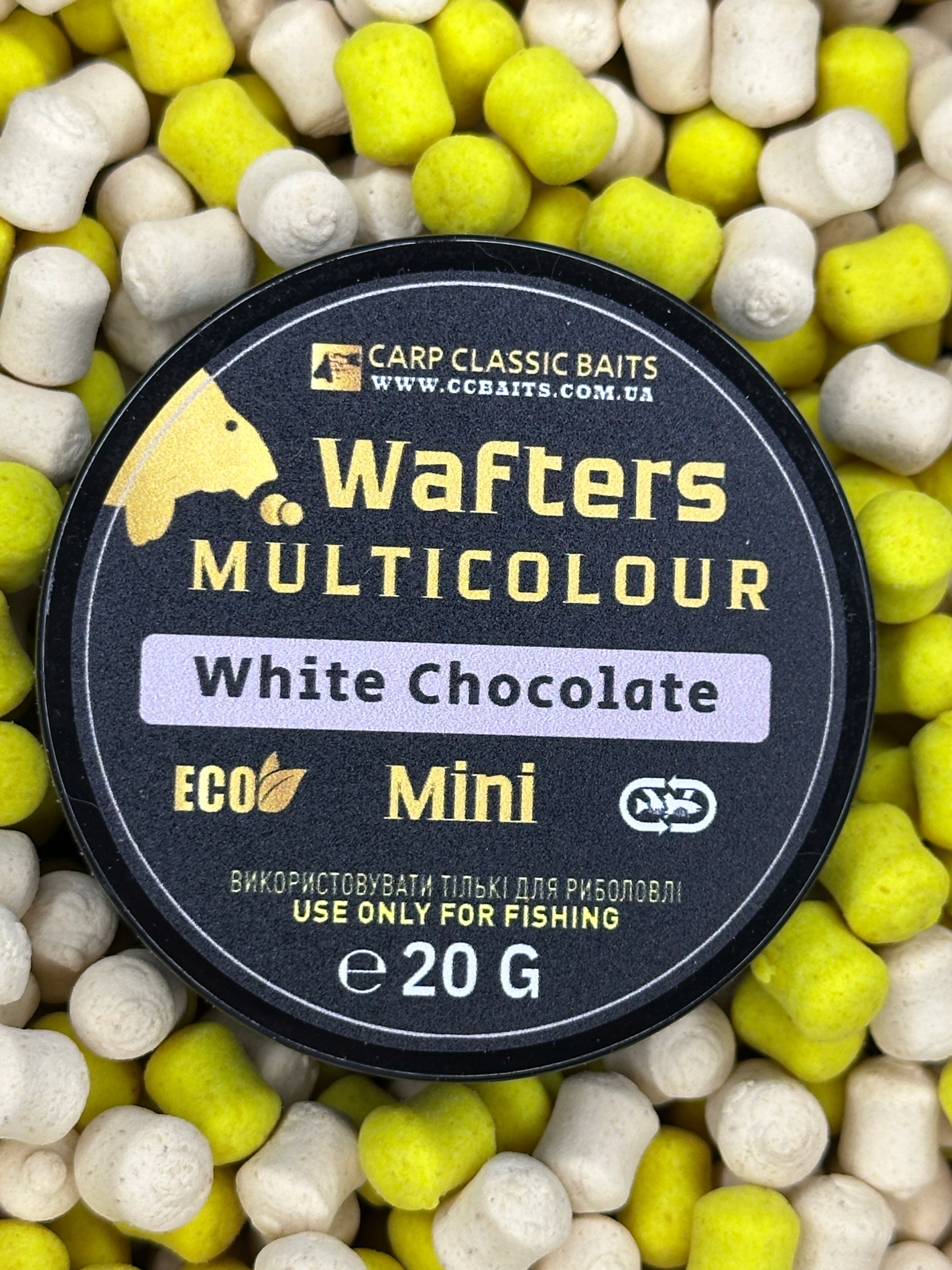 Kulki Proteinowe Wafters Mini Carp Classic Baits White Chocolate