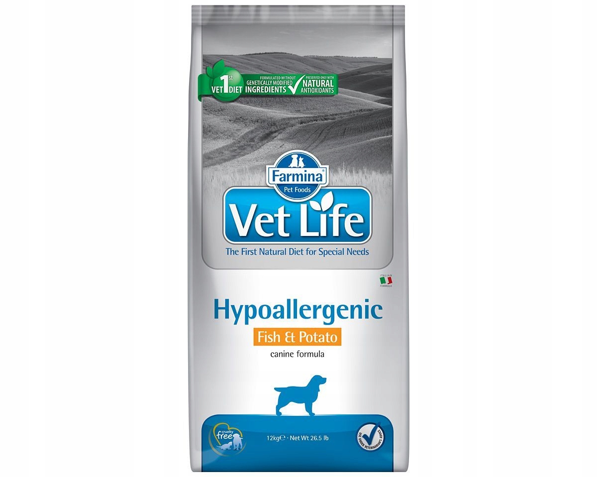 Levně Farmina Farmina Vet Life Canine Hypoallergenic Ryba & Brambory 2kg