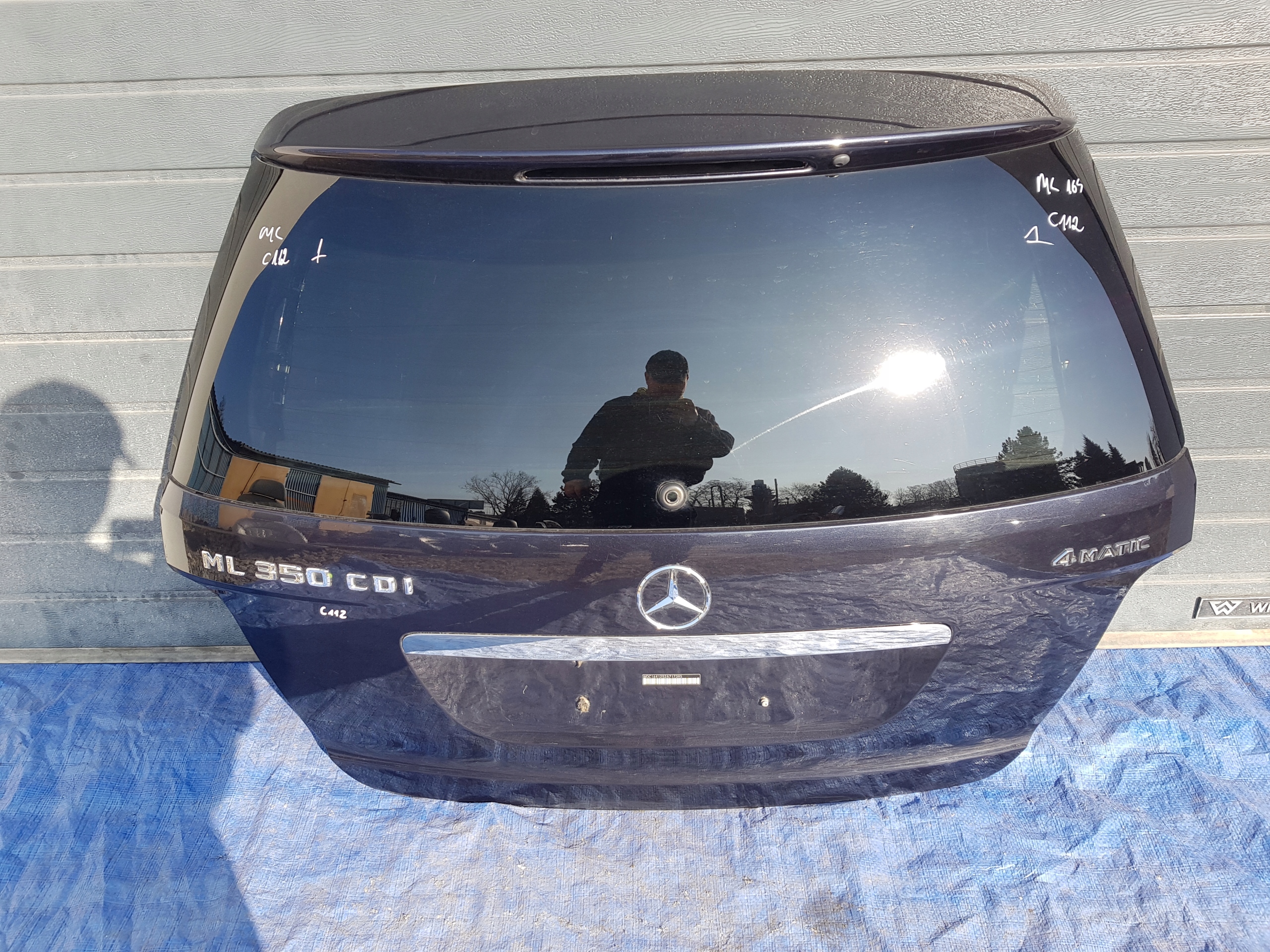 trunk door boot MERCEDES ML W164 C112 112
