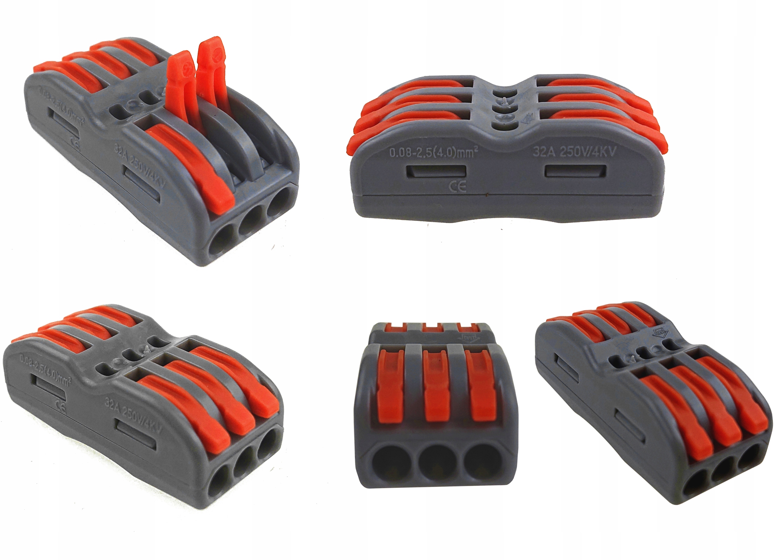 

Szybkozłączka Przelotowa Elektryczna Do Kabli 3x3