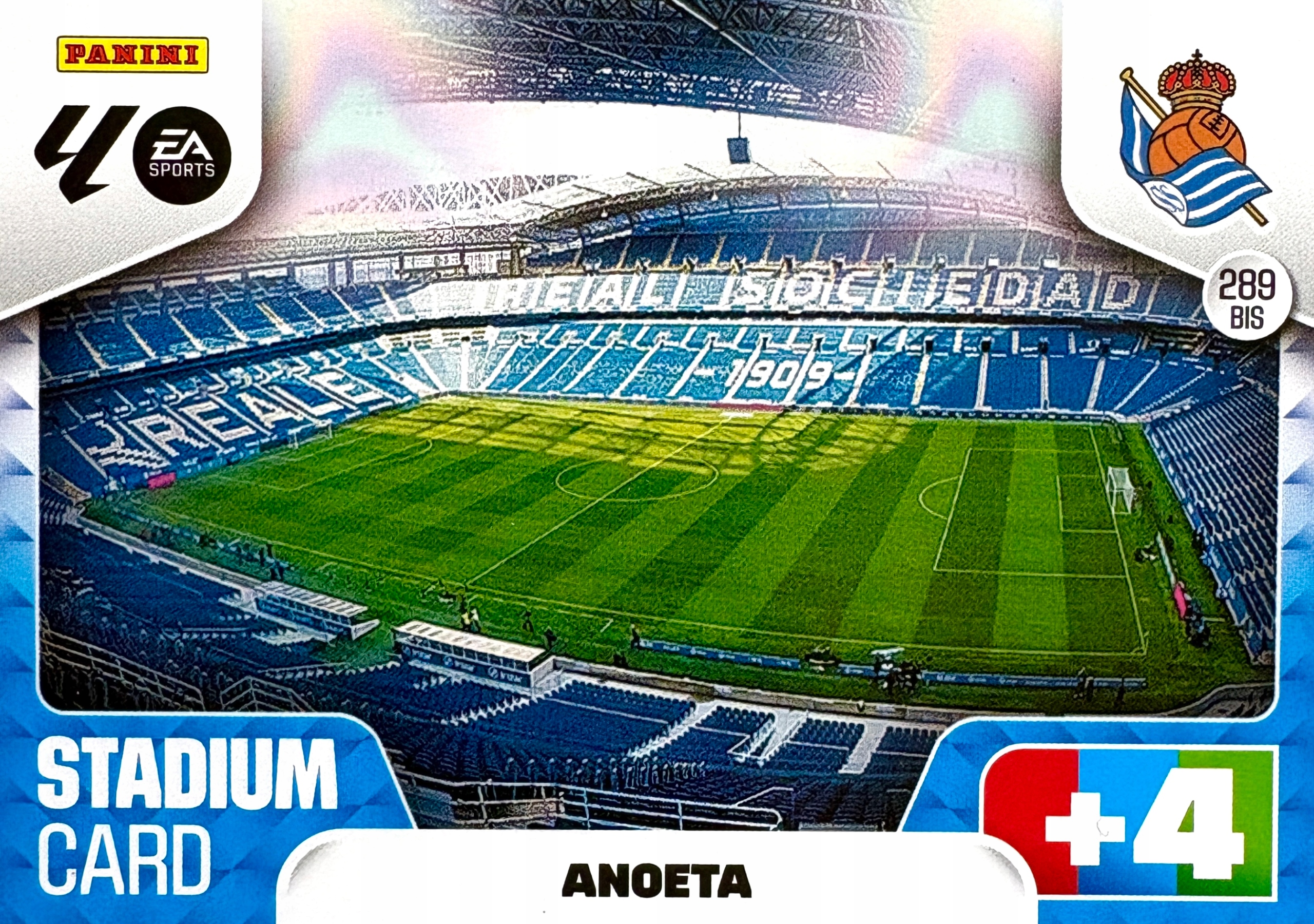 La Liga 2025-26 2026 Stadium Card 289 Bis Anoeta Real Sociedad