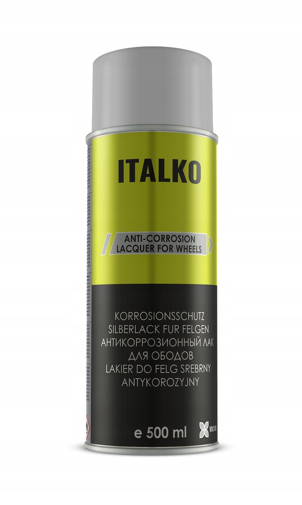 

Lakier Akrylowy Farba Do Felg Srebrny 500ml Italko