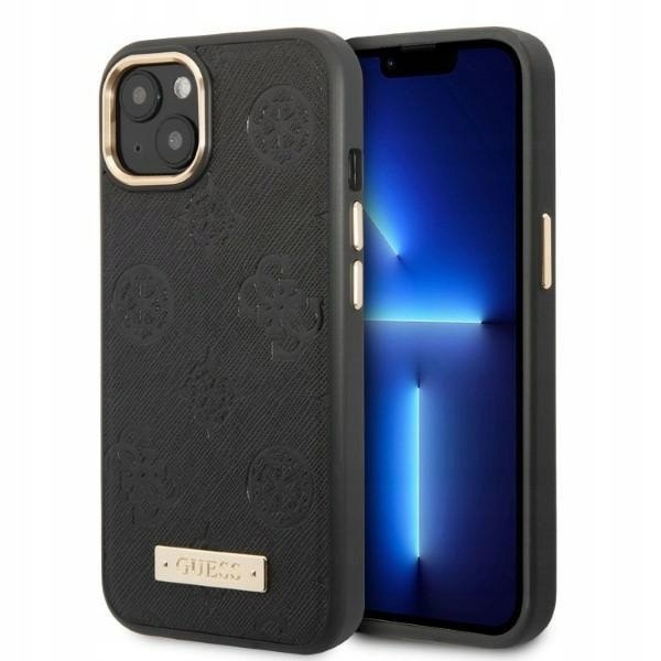 Guess GUHMP13MSAPSTK iPhone 13 14 15 6.1" czarny/black hardcase Pe