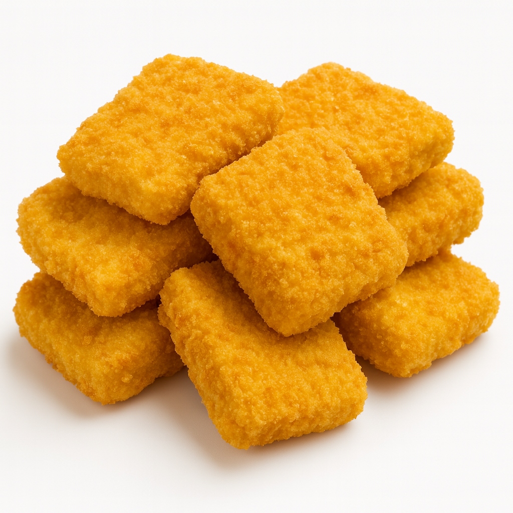 Nuggetsy z dorsza rybne z chrupiącą panierką mrożone jakość 2,5kg Suchy lód