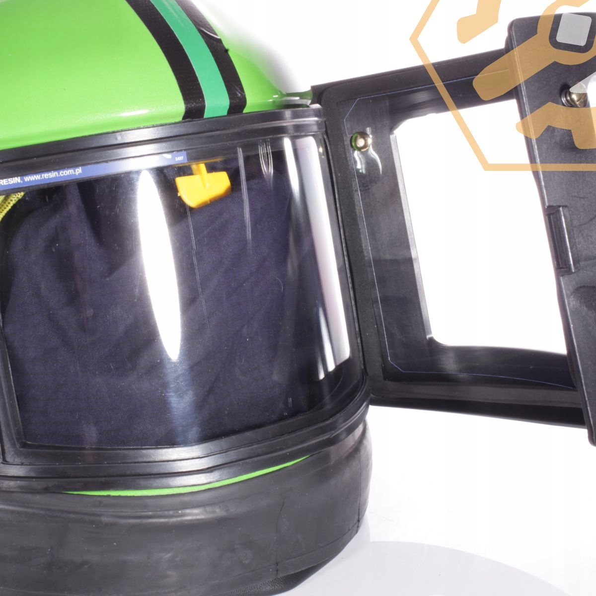 hełm do piaskowania RES-4 ochronny z fartuchem do piaskarki śrutowania EAN (GTIN) 5906476971477