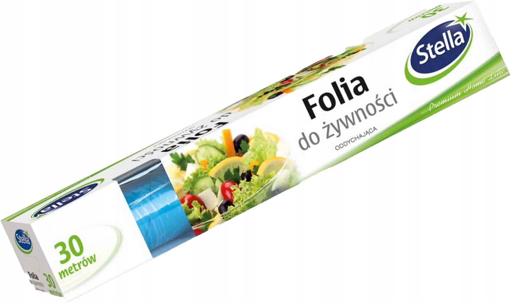 

Folia Do Żywności 30 m Stella oddychająca Box