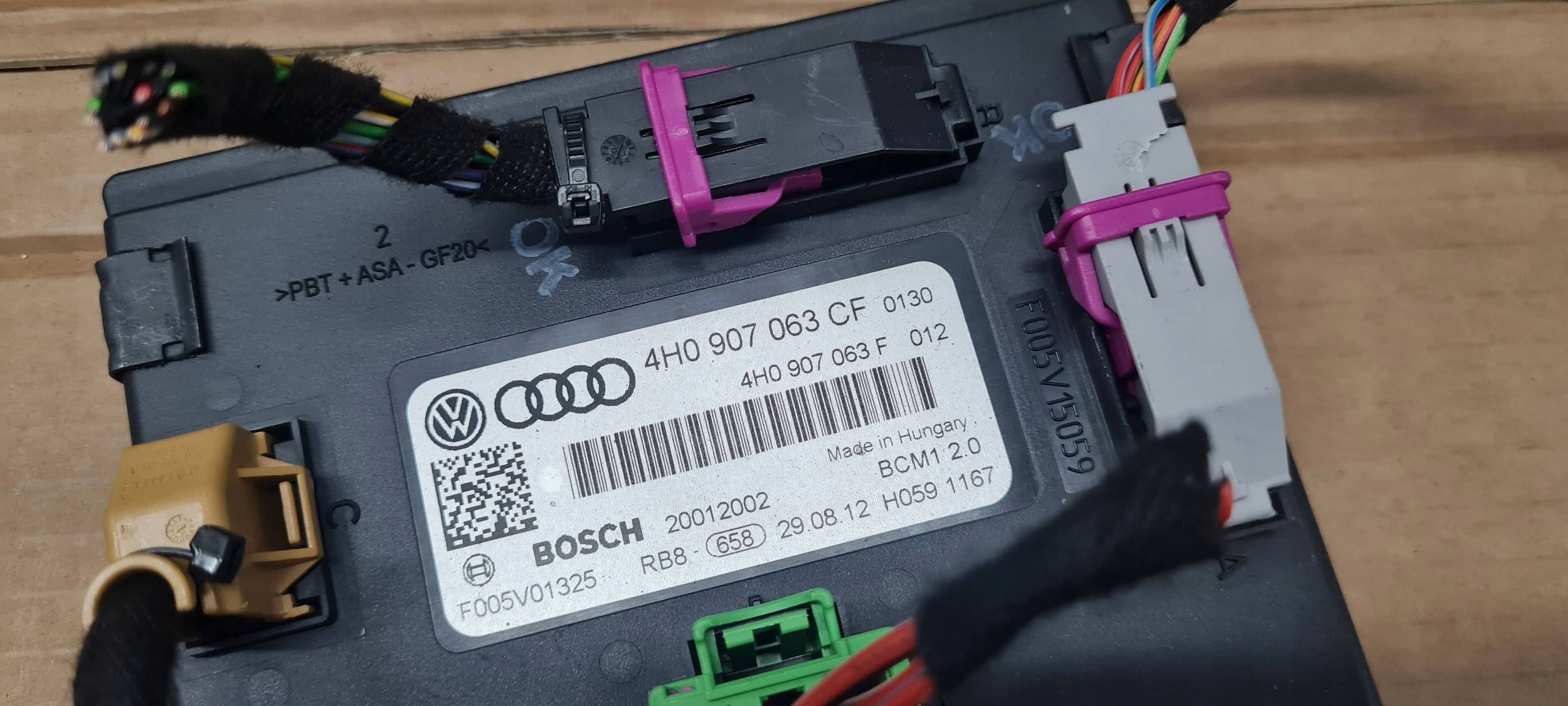 A7 4G module control unit KOMFORTU BCM WTYCZKI 4H0907063CE A6 C7 4G
