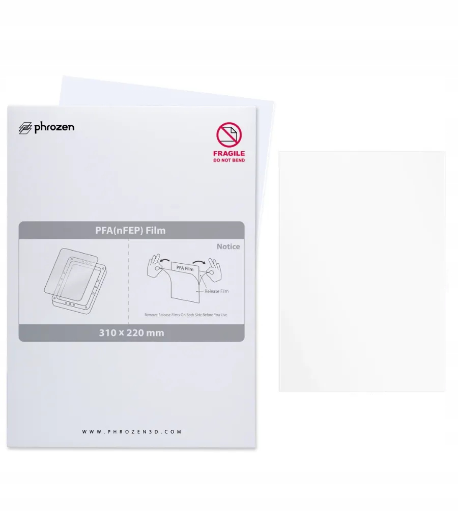 Fólie nFEP Phrozen 310x220 mm 1 Ks Odolná Pevná