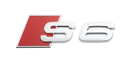 Emblemat Znaczek Napis Do S6 S Line Klapa Tył Chrom