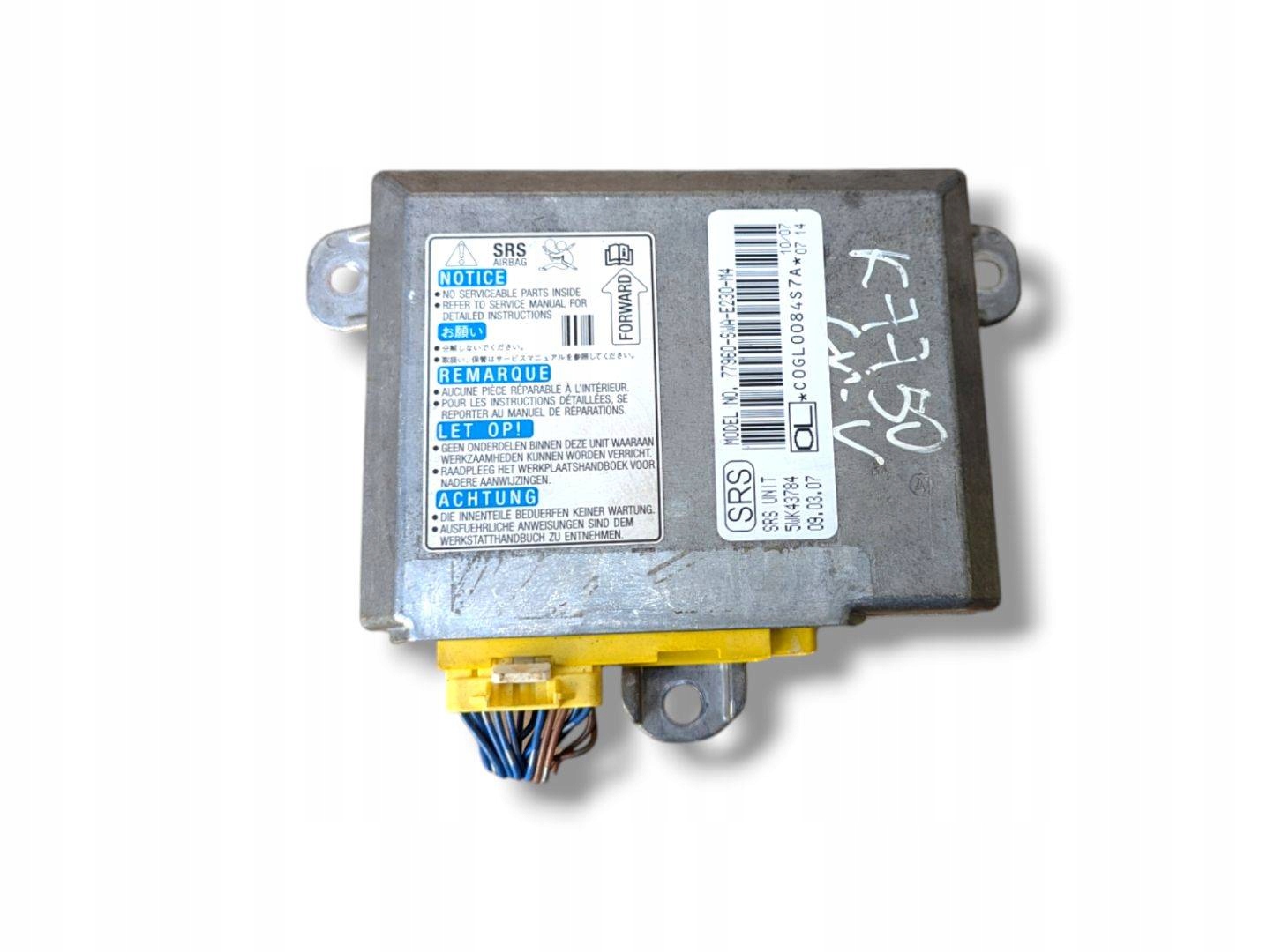 modulo airbag Honda CR-V 3 RE6 2007 77960-SWA-E230-M4