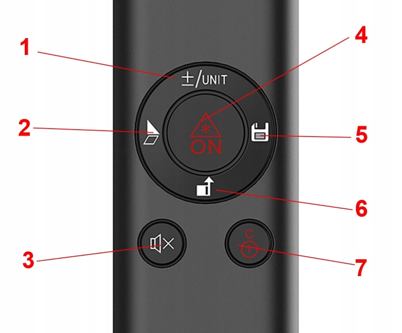 PROFESJONALNY DALMIERZ LASEROWY z ładowaniem USB-C Przeznaczenie do wnętrz