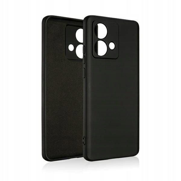 Beline Etui Silicone Motorola Moto Edge40 Neo czarne /black