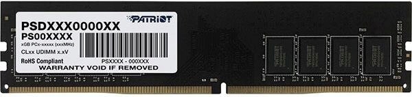 Patriot Signature Series DDR4 8GB (1 x 8GB) 3200MT/s Udimm Single PSD48G320