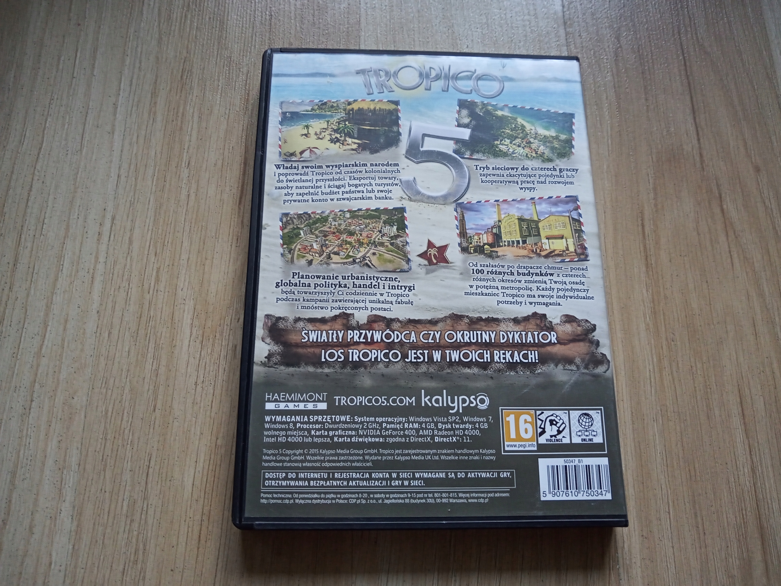 Tropico 5 PL PC Wersja gry pudełkowa