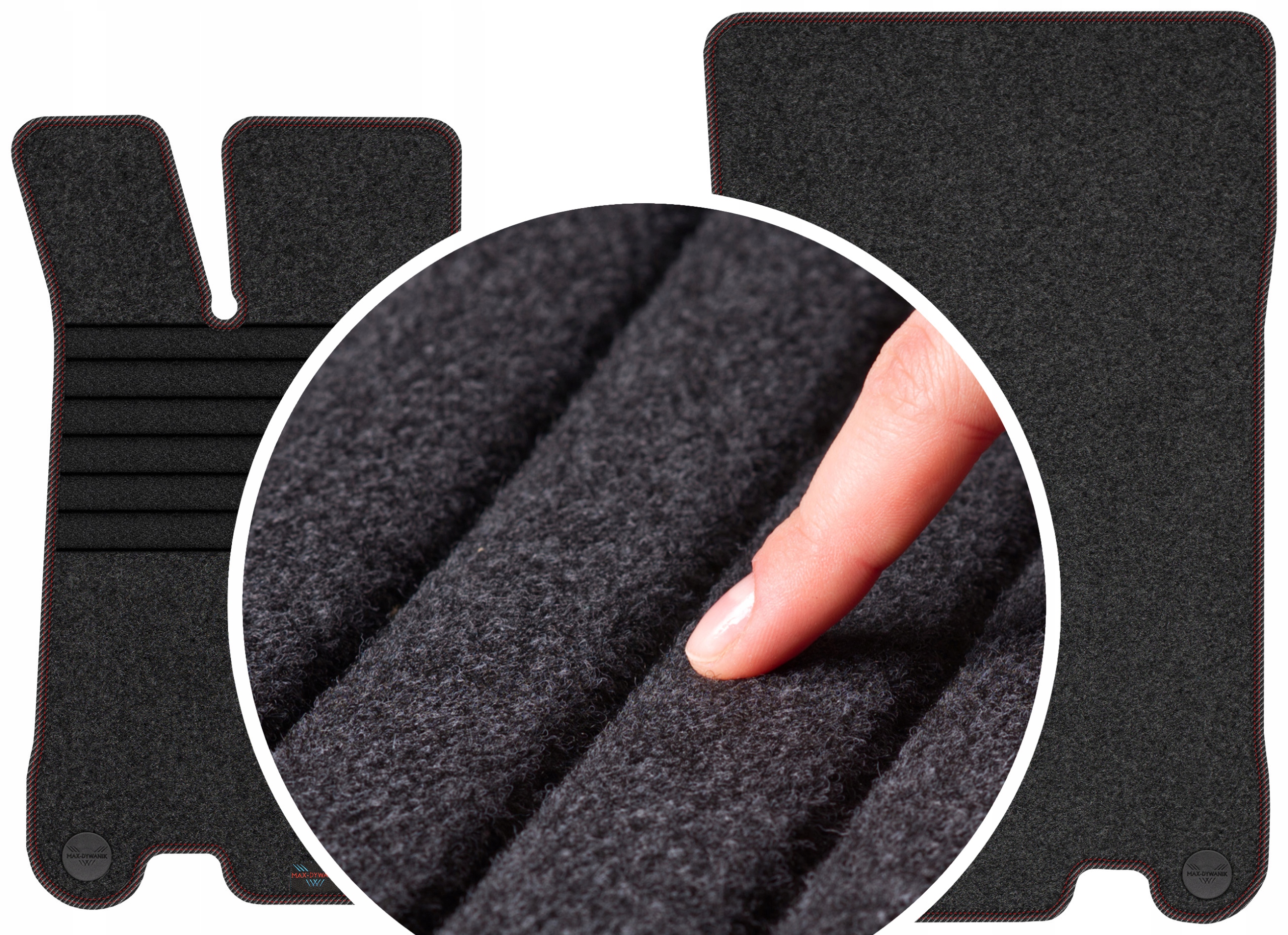 Mercedes Sl V R230 Cp 2001-2005 Velurové stěrače do auta