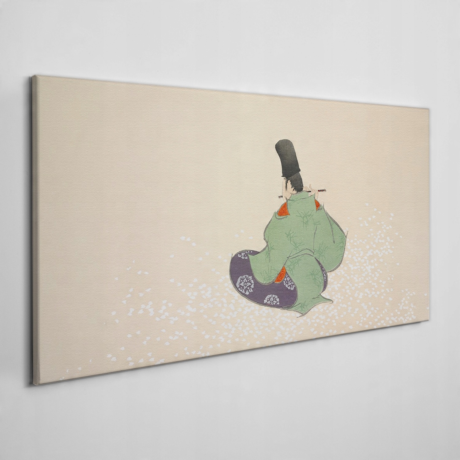 

Obraz na płótnie Azjatki mężczyzna flet 140x70 cm