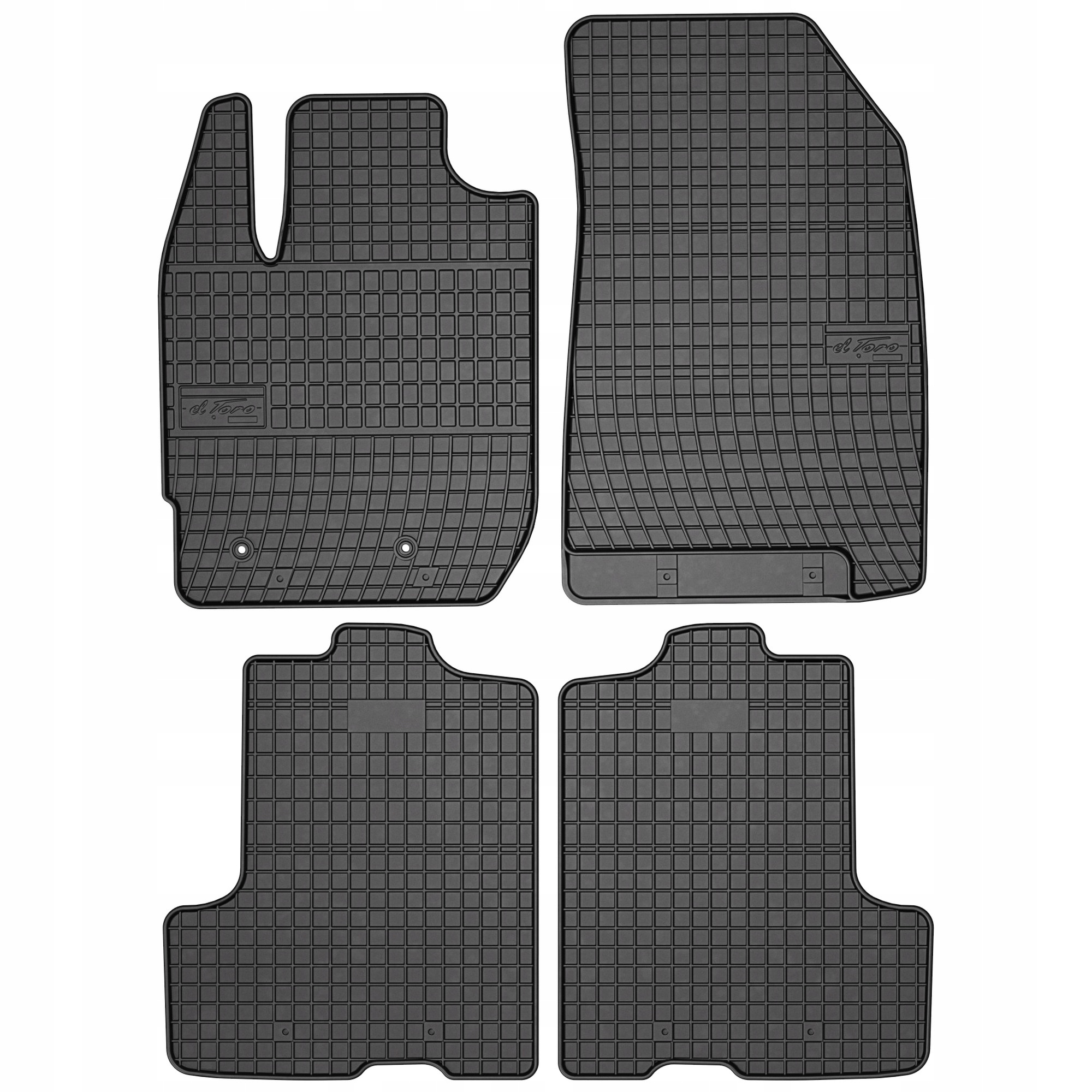 Gumové koberce pro Dacia Duster od roku 2018