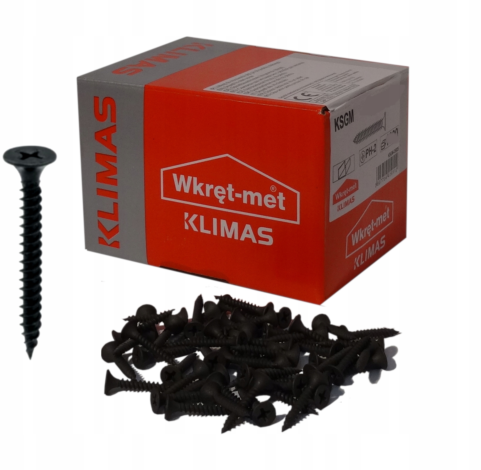 

Wkręty fosfat do płyt G-k 3,5x25 Metal 1000szt