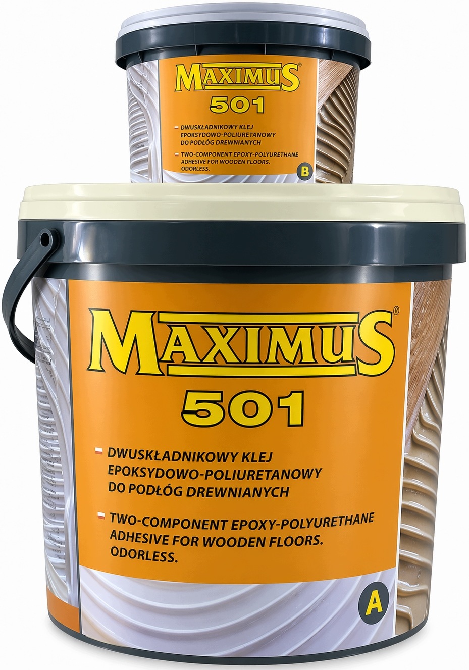 Maximus 501 12,5 kg epoxidovo-polyuretanové lepidlo na parkety
