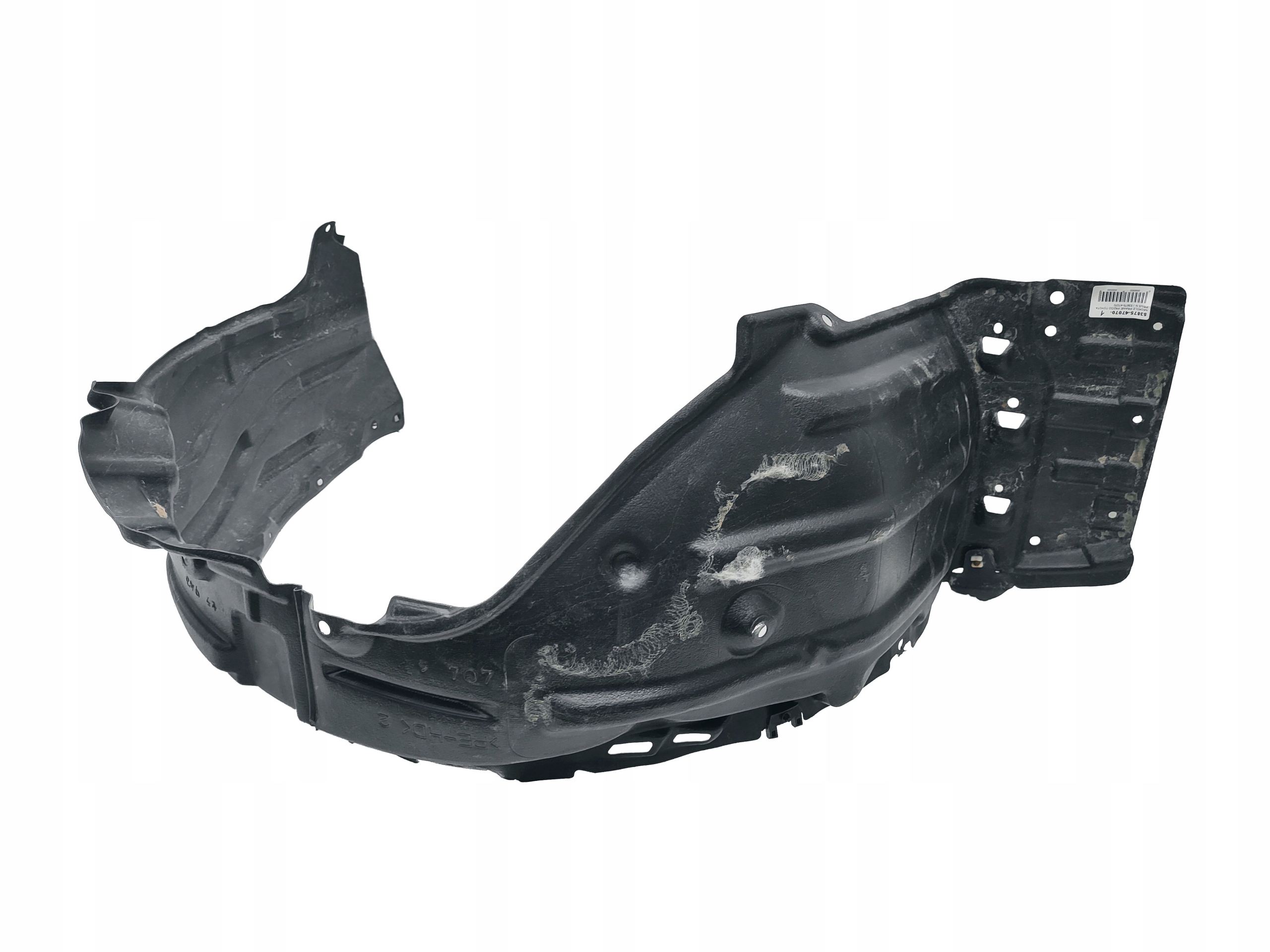 mudguard right front TOYOTA PRIUS IV / 53875-47070