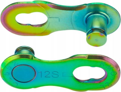 Kmc spinka Missing-Link 12rz Aurora Green 2szt