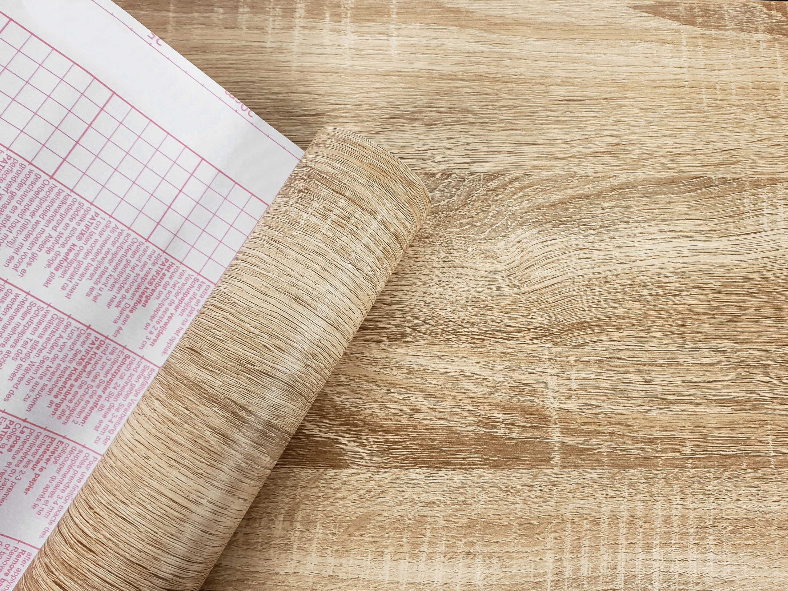 Fólie Lepicí Dub Sonoma Dýha Na Nábytek Deska Dveře Parapet 90cm x 15m