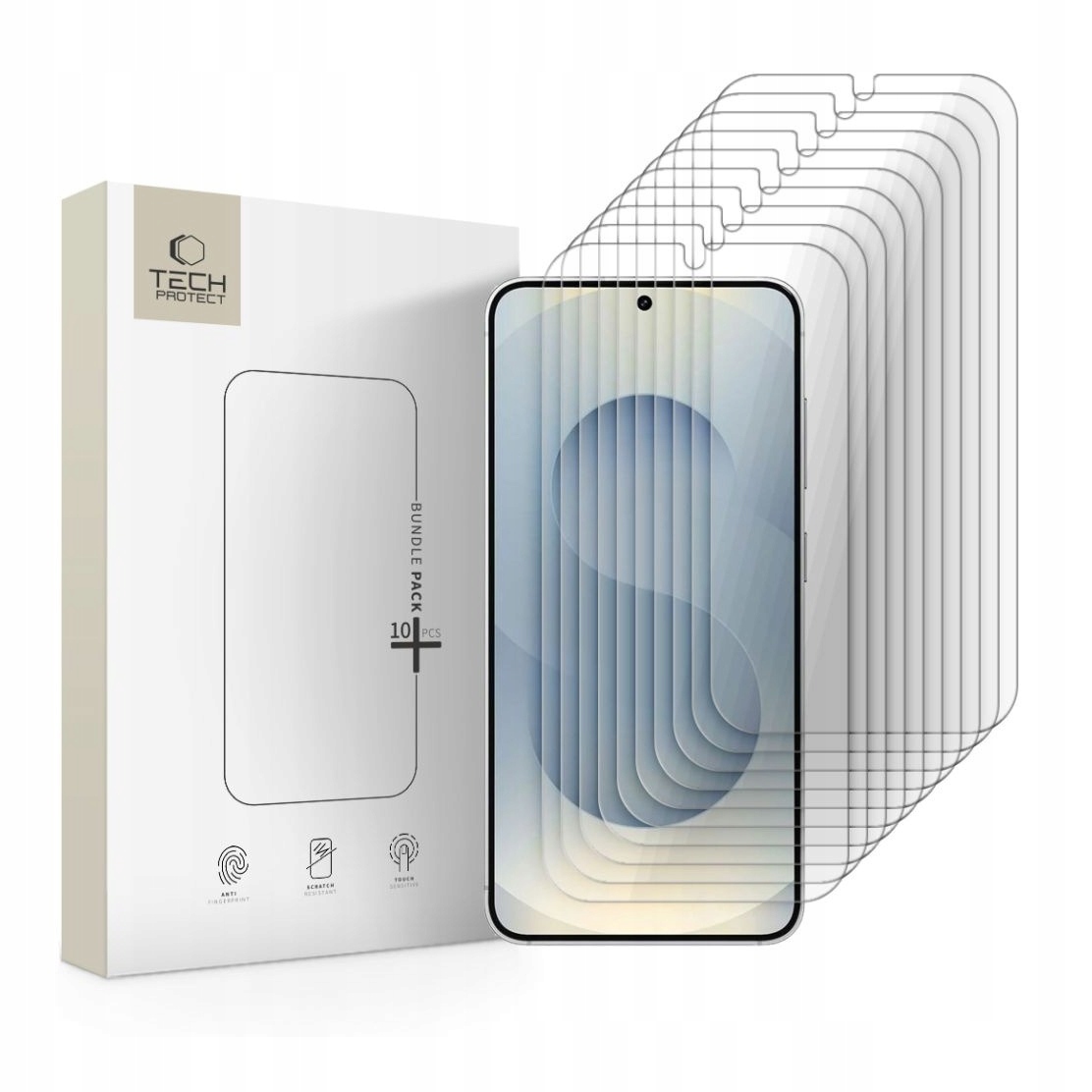 Szkło hartowane do Samsung S24 S25 Tech-Protect 10 szt.