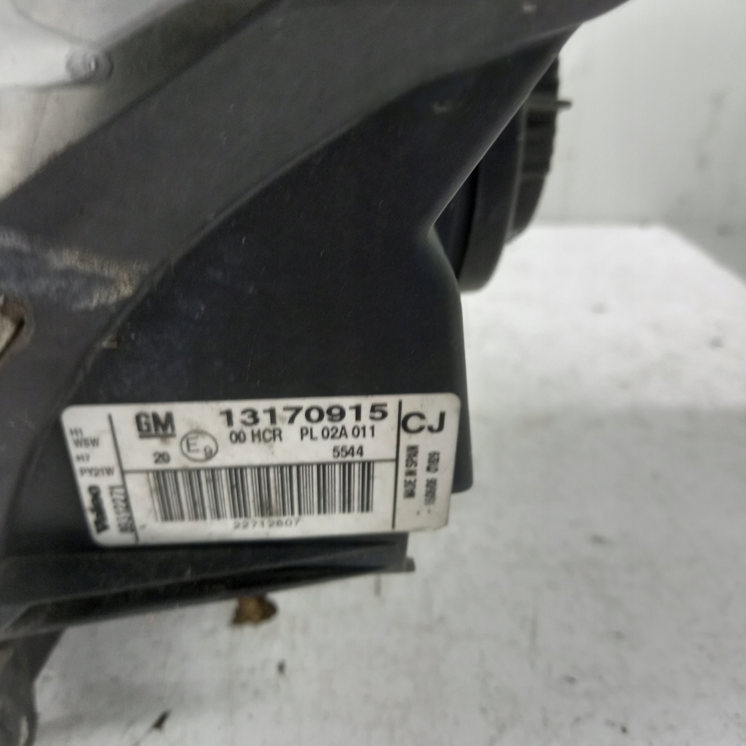 light left front LIFT OPEL SIGNUM 13170915