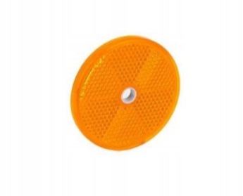 

Odblask Do Przyczep Przykręcany Żółty Okrągły