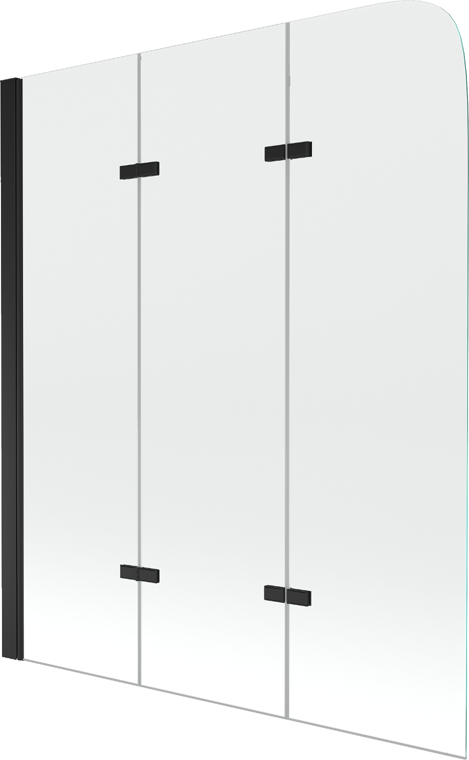 

Mexen Parawan Nawannowy 3 Skrzydłowy 120 CM Black