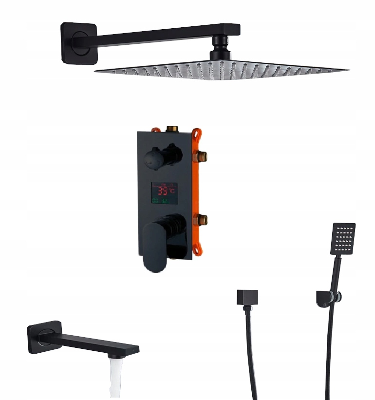 Podomietkový Displej S Čiernym Matným Výtokom