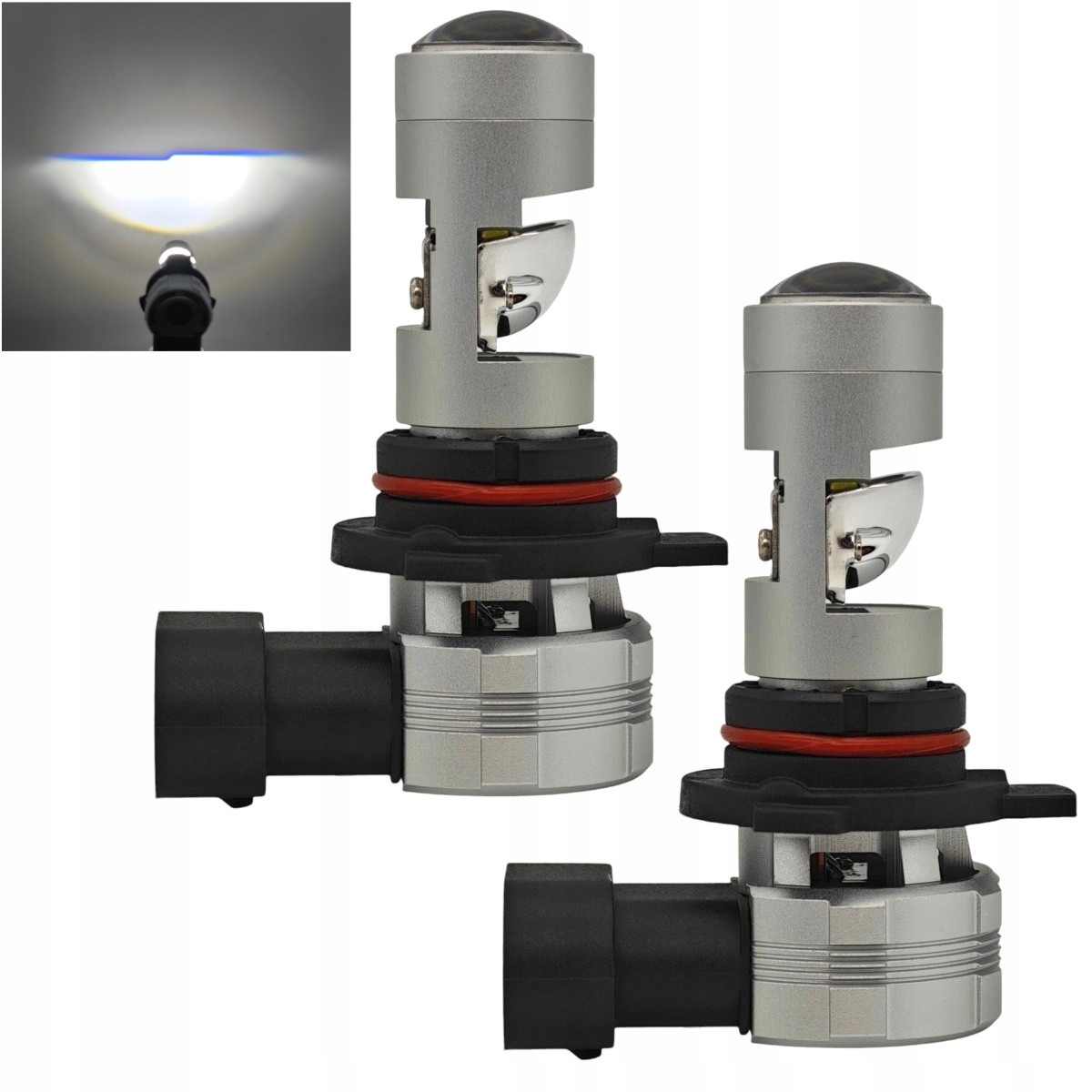 HiR2 Led 12-24V Canbus pro lampy Usa, uzavírací čára, neměňte lampu 2ks