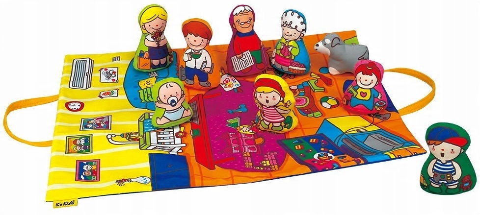 

Mata Podróżna Z Zabawkami Rodzina K's Kids