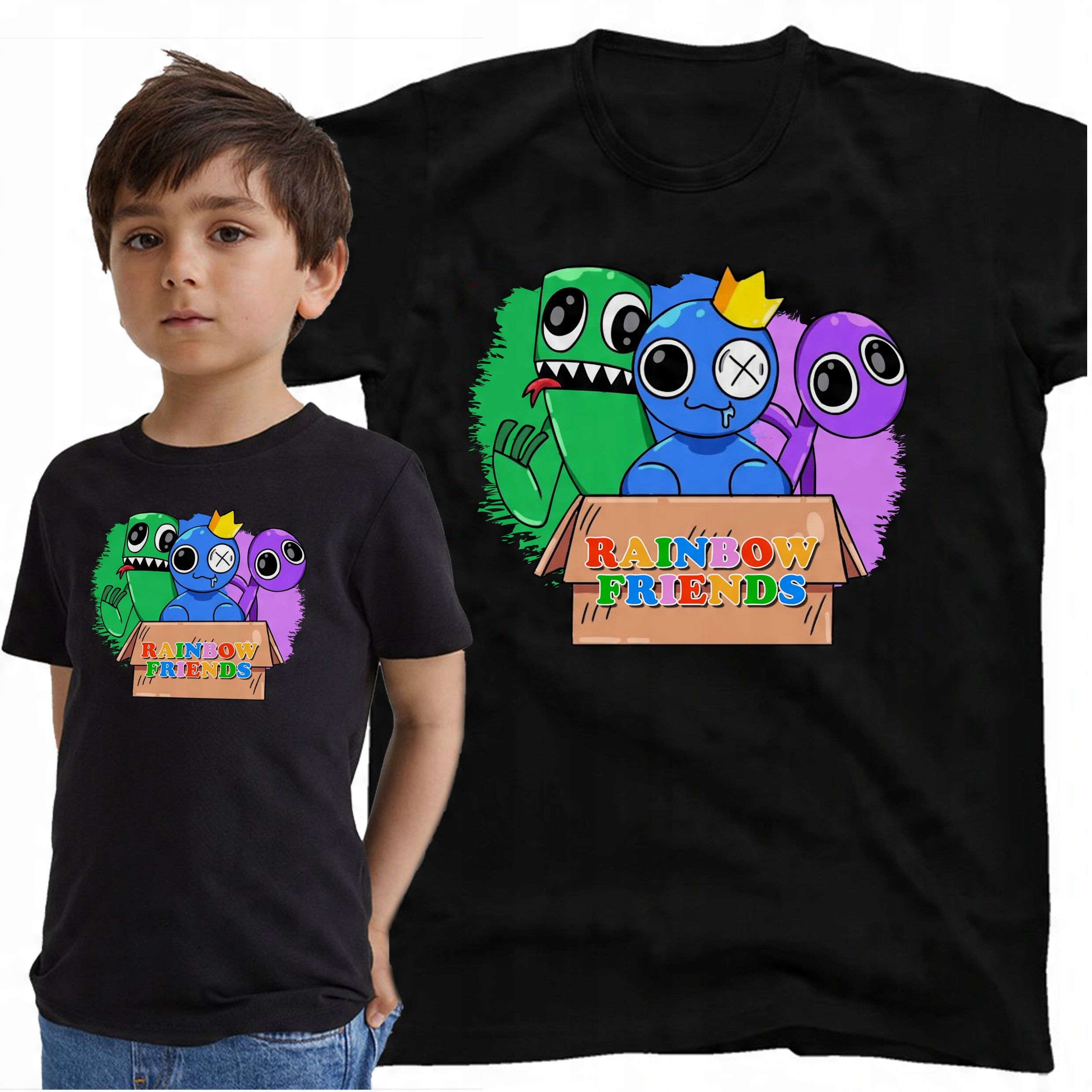 

Koszulka Dziecięca Rainbow Friends 7-8 Y4