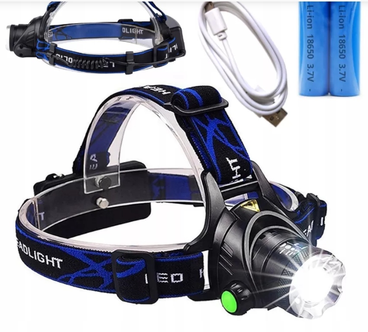 LATARKA CZOŁOWA LED ZOOM CZOŁÓWKA LAMPKA NA GŁOWĘ