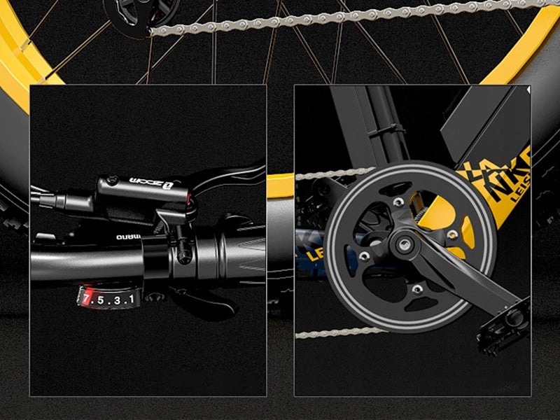 Lankeleisi Rower elektryczny RV700 1000W 16Ah 130KM 45km/h Marka Lankeleisi