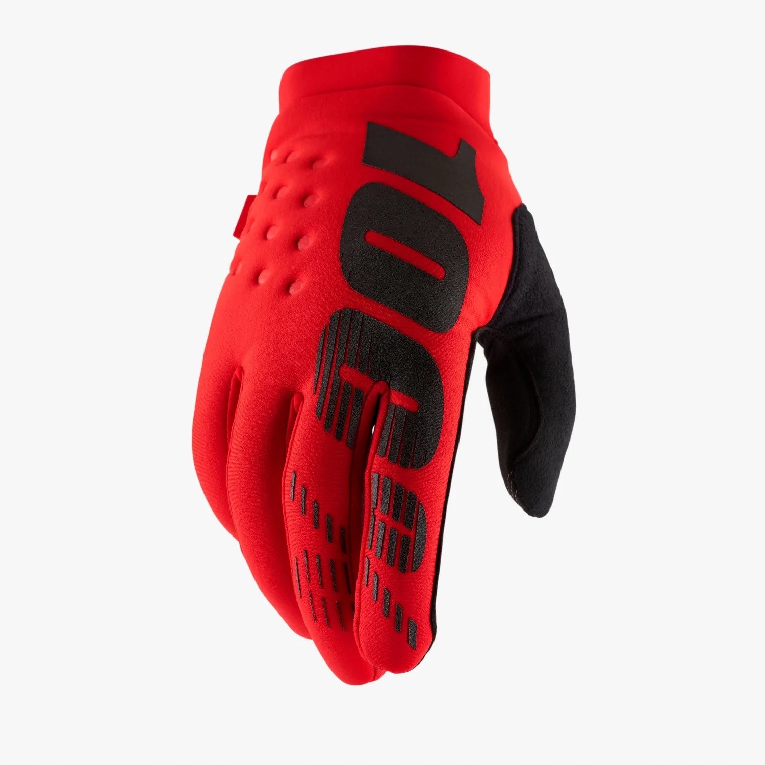 Rękawiczki 100% Brisker Glove red roz. M