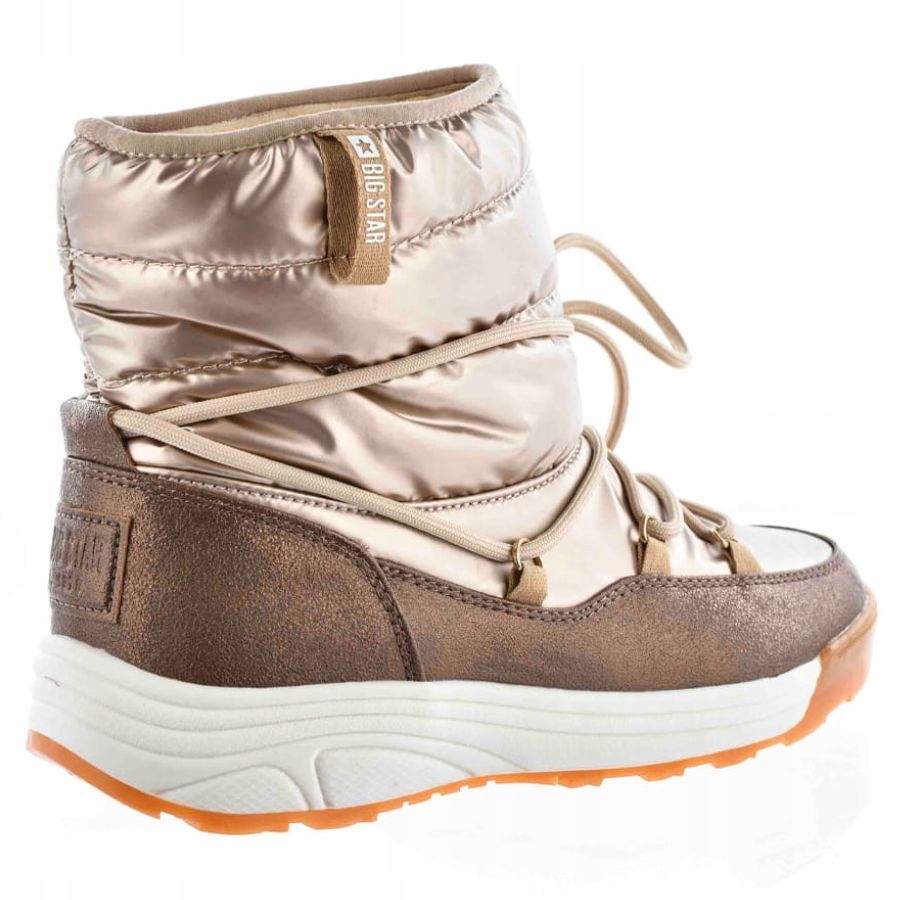 BUTY DAMSKIE ZIMOWE BIG STAR ŚNIEGOWCE OCIEPLANE JESIENNE Model KK274276