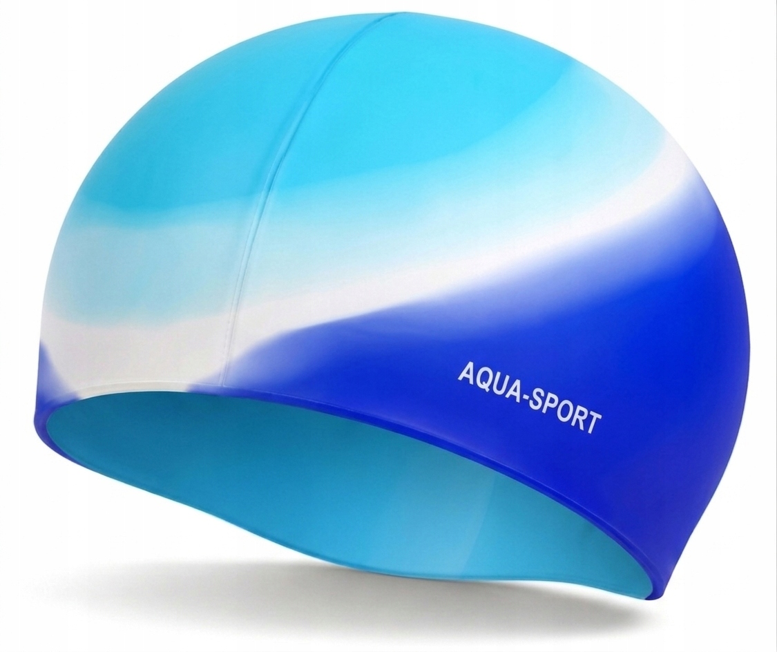 СИЛИКОНОВАЯ ШАПОЧКА ДЛЯ ПЛАВАНИЯ ДЛЯ ПЛАВАТЕЛЬНОГО БАССЕЙНА AQUA-СПОРТ