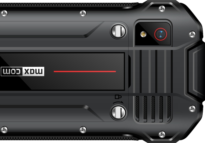 Maxcom MM917 Strong Czarny IP67 | A- Stan opakowania zastępcze