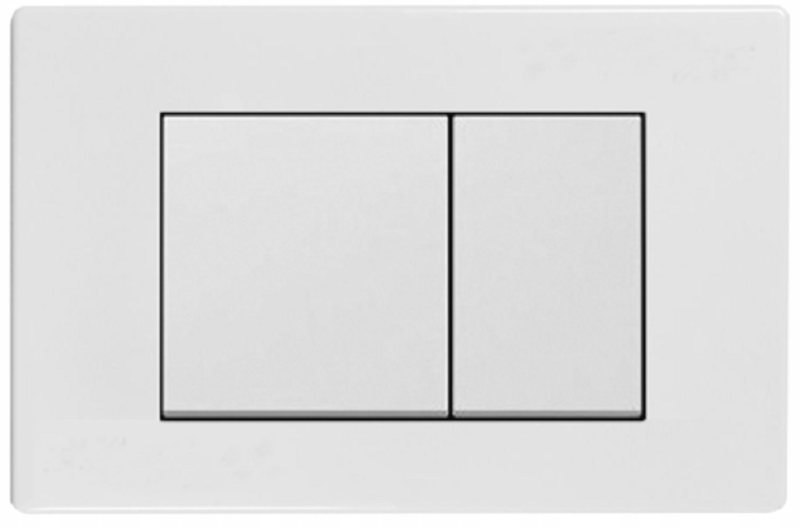 Wc splachovací tlačítko Alto bílé pro stojan Geberit Delta Duofix UP100