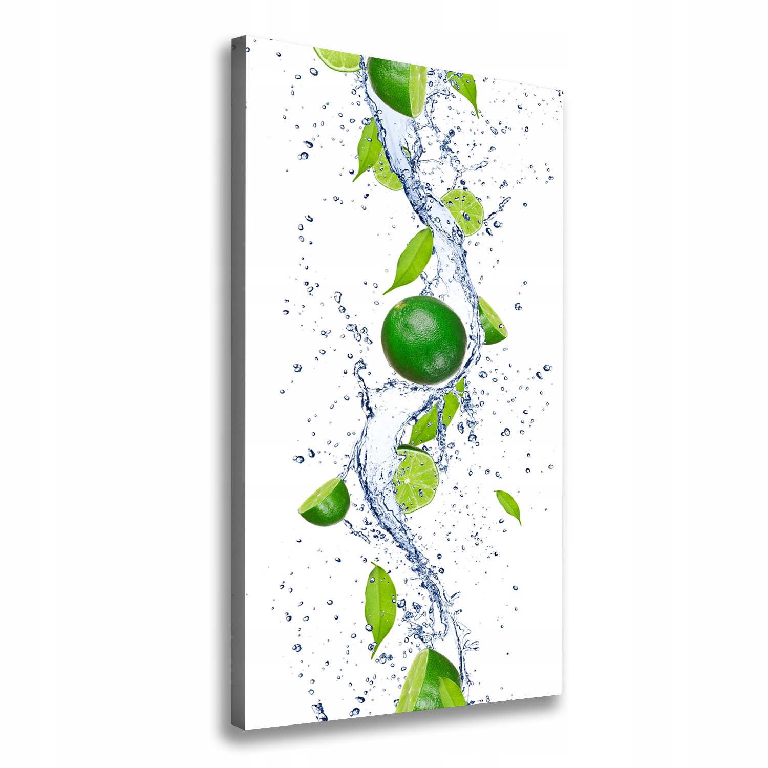 

Nowoczesny obraz canvas na ramie Limonka 70x140 cm
