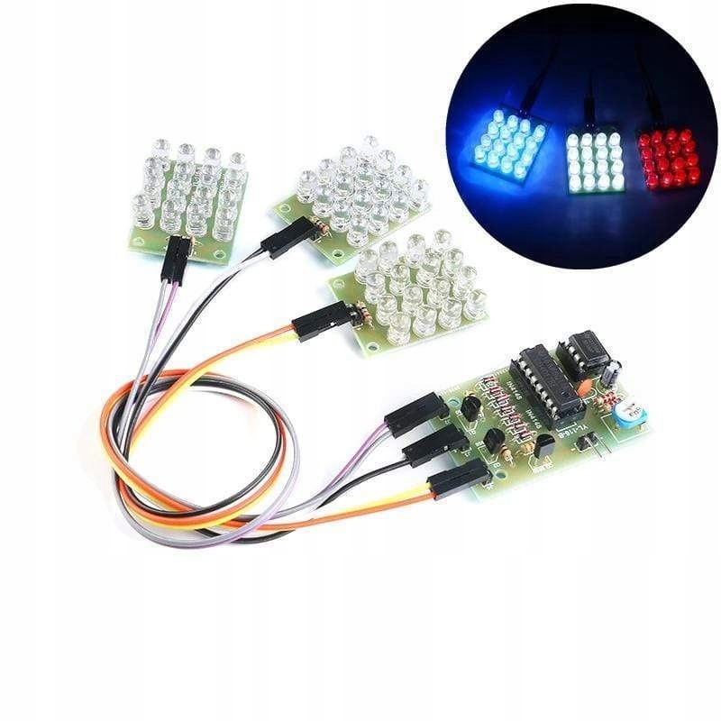 

Błyskające moduły z diodami Led do montażu Diy Kit